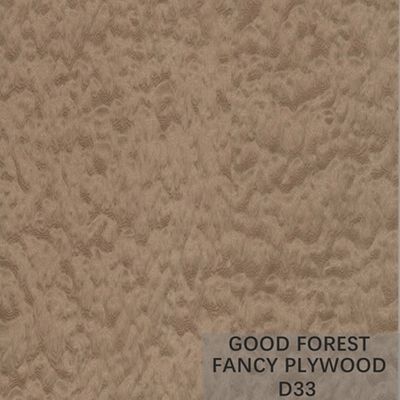Chapa modificada para requisitos particulares de la endodoncia de Burl Veneer Plywood Board Fancy
