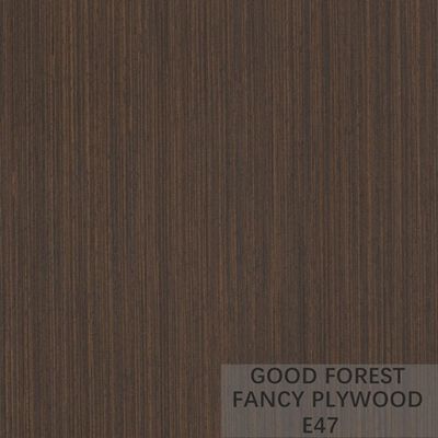 Suposición del tablero de la capa de la chapa del OEM que suela la madera contrachapada de Wenge modificada para requisitos particulares