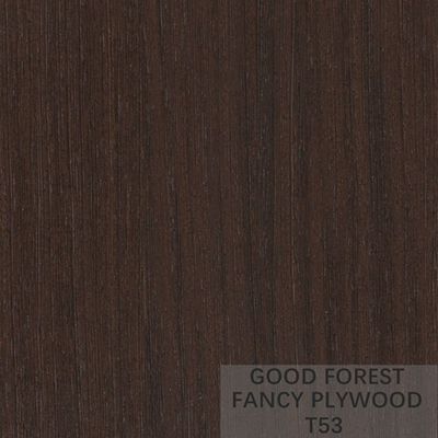 Suposición del tablero de la capa de la chapa del OEM que suela la madera contrachapada de Wenge modificada para requisitos particulares