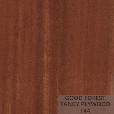 El tablero de lujo de la madera contrachapada de Makore chapea la madera contrachapada de la caoba de Sapele modificada para requisitos particulares