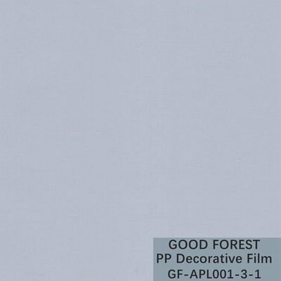 Película decorativa de la parte inferior del polipropileno del grano del satén de la película del OEM PP