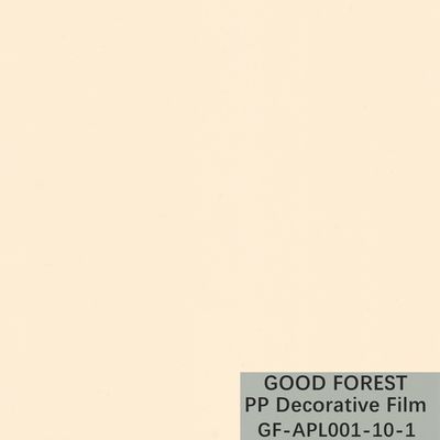 Película decorativa de la parte inferior del polipropileno del grano del satén de la película del OEM PP