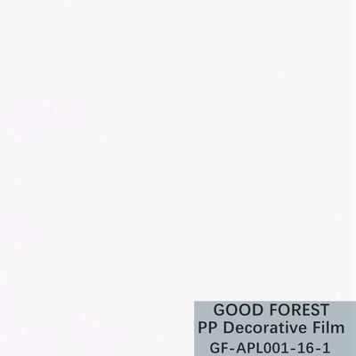 Película decorativa de la parte inferior del polipropileno del grano del satén de la película del OEM PP