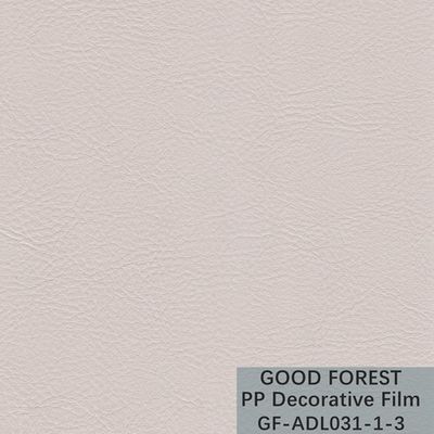 El OEM aplanó el grano puro de la grieta de la serie del color de la película decorativa de los PP