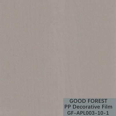Serie pura degradable Thorn Grain de madera del color de la película decorativa insípida de los PP
