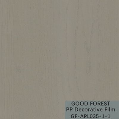 Superficies decorativas del substrato de la película de los PP de la ductilidad con Misty Rain Grain
