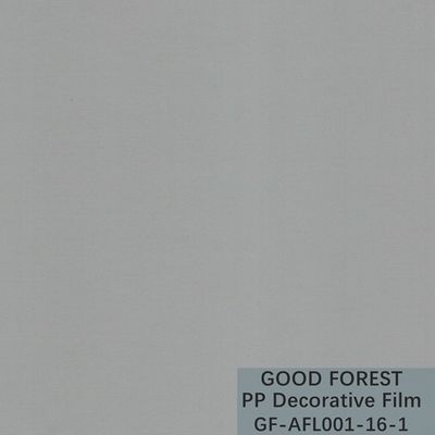 Piel decorativa de la película de los PP de la dureza que siente el grueso de 0.12m m - de 0.45m m