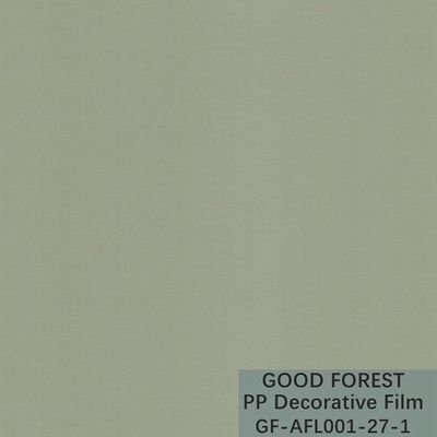 Serie de sensación del polipropileno de la piel degradable blanca decorativa de la película