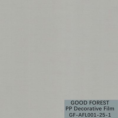 Serie de sensación del polipropileno de la piel degradable blanca decorativa de la película