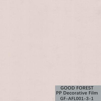 Serie de sensación del polipropileno de la piel degradable blanca decorativa de la película