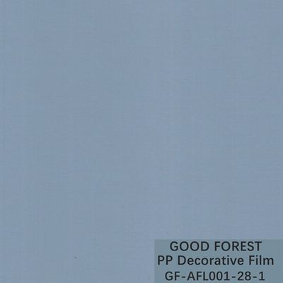 Serie de sensación del polipropileno de la piel degradable blanca decorativa de la película