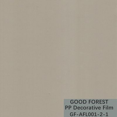 Serie de sensación del polipropileno de la piel degradable blanca decorativa de la película