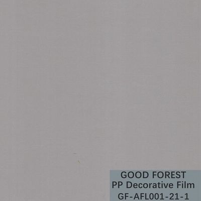 Serie de sensación del polipropileno de la piel degradable blanca decorativa de la película