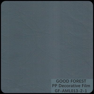 El grano irregular metalizado decorativo de la película del polipropileno modificó para requisitos particulares