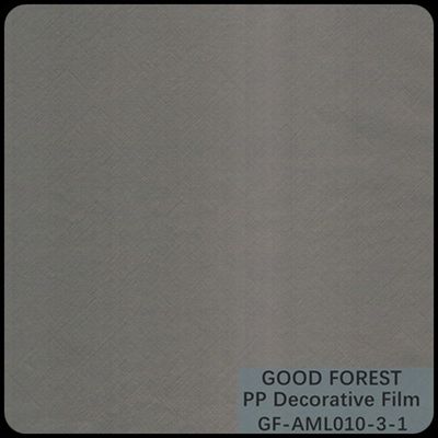 El grano irregular metalizado decorativo de la película del polipropileno modificó para requisitos particulares