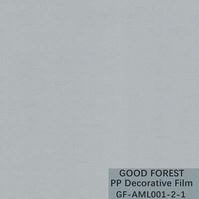 Grano de seda de la cara del polipropileno de la película de la serie reciclable degradable del metal