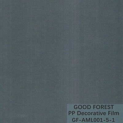 Grano de seda de la cara del polipropileno de la película de la serie reciclable degradable del metal