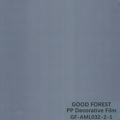 La película decorativa de los PP de los yates heló la serie del metal del grano modificada para requisitos particulares