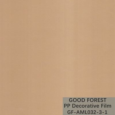 La película decorativa de los PP de los yates heló la serie del metal del grano modificada para requisitos particulares