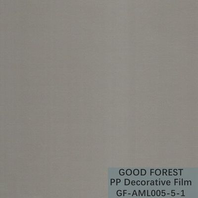 La película decorativa de los PP de los yates heló la serie del metal del grano modificada para requisitos particulares