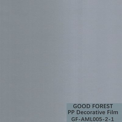 La película decorativa de los PP de los yates heló la serie del metal del grano modificada para requisitos particulares