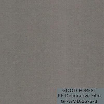 La película decorativa de los PP de los yates heló la serie del metal del grano modificada para requisitos particulares