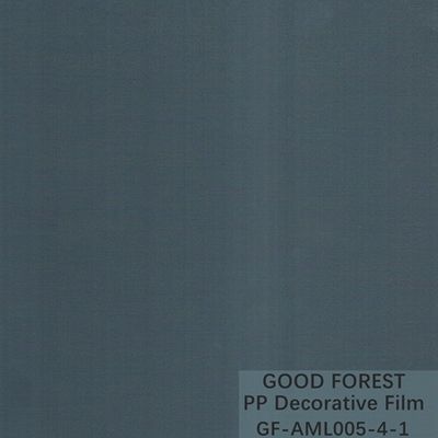 La película decorativa de los PP de los yates heló la serie del metal del grano modificada para requisitos particulares