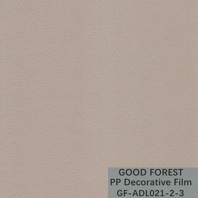 Película negra decorativa Naural degradable Dermatoglyph del polipropileno