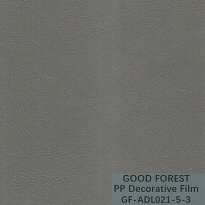 Película negra decorativa Naural degradable Dermatoglyph del polipropileno