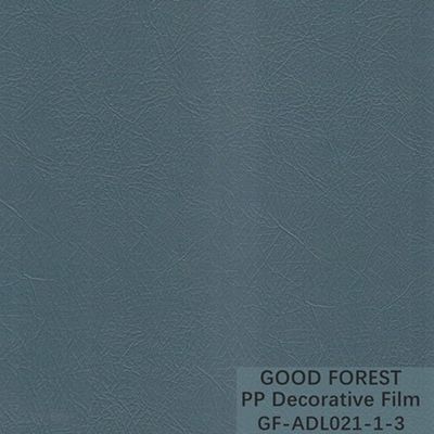 Película negra decorativa Naural degradable Dermatoglyph del polipropileno