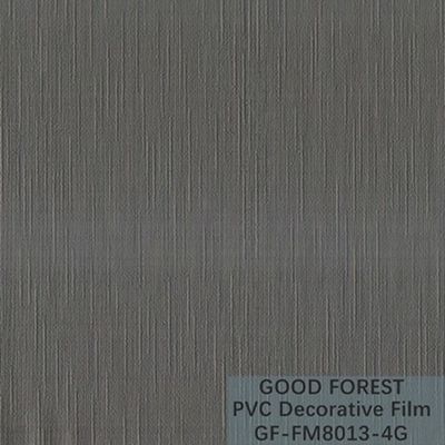 Película decorativa del PVC para el tipo buena fluidez del grano del paño de los muebles