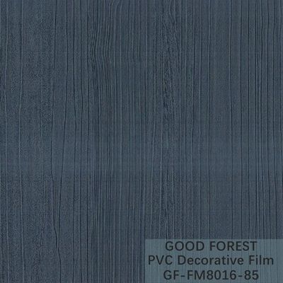 Película decorativa del PVC para el tipo buena fluidez del grano del paño de los muebles