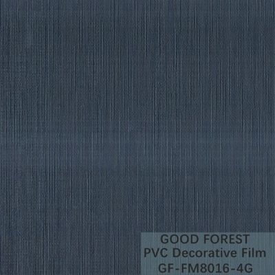 Película decorativa del PVC para el tipo buena fluidez del grano del paño de los muebles