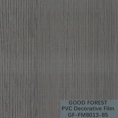 Película decorativa del PVC para el tipo buena fluidez del grano del paño de los muebles