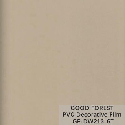 Color puro de la anchura decorativa de la película 1260m m -1330mm del PVC de los cuartos de baño