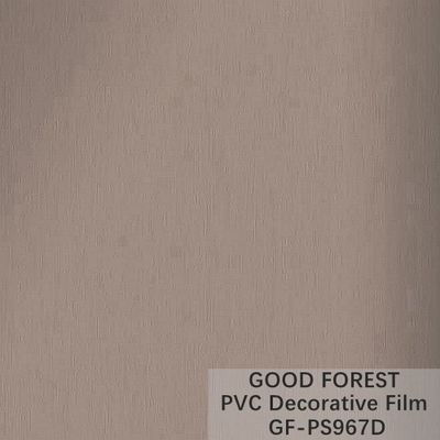Color puro de la anchura decorativa de la película 1260m m -1330mm del PVC de los cuartos de baño