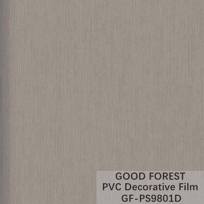 Color puro de la anchura decorativa de la película 1260m m -1330mm del PVC de los cuartos de baño