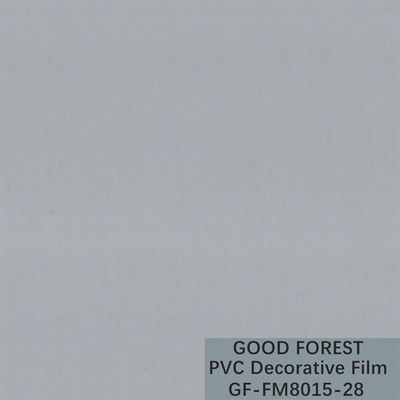 Color puro de la anchura decorativa de la película 1260m m -1330mm del PVC de los cuartos de baño