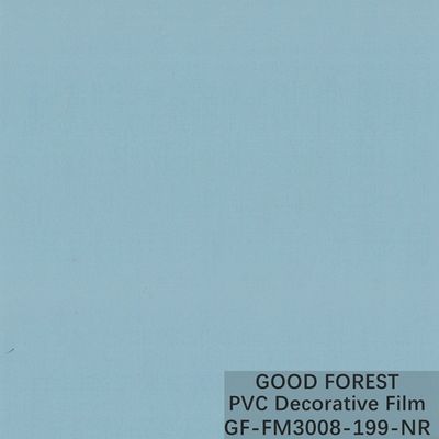 Color puro de la anchura decorativa de la película 1260m m -1330mm del PVC de los cuartos de baño