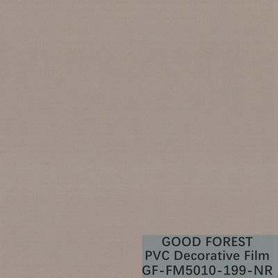 Color puro de la anchura decorativa de la película 1260m m -1330mm del PVC de los cuartos de baño