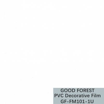 Color puro de la anchura decorativa de la película 1260m m -1330mm del PVC de los cuartos de baño