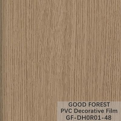 Grano de madera de la película del PVC de la fluidez de la resistencia decorativa del rasguño