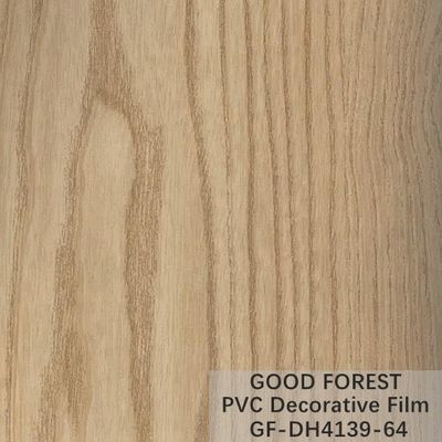 Grano de madera de la película del PVC de la fluidez de la resistencia decorativa del rasguño