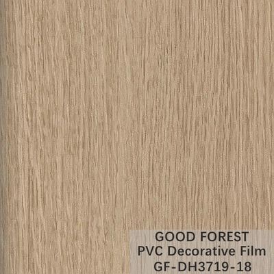 Grano de madera de la película del PVC de la fluidez de la resistencia decorativa del rasguño