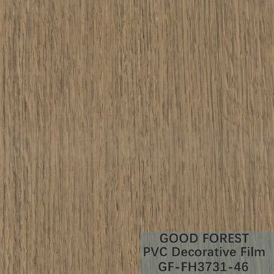Grano de madera de la película del PVC de la fluidez de la resistencia decorativa del rasguño