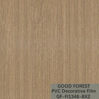 Grano de madera de la película del PVC de la fluidez de la resistencia decorativa del rasguño