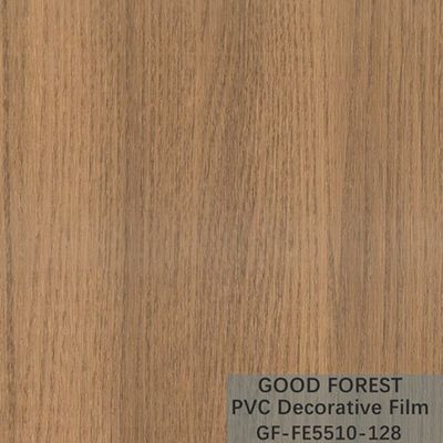 Grano de madera de la película del PVC de la fluidez de la resistencia decorativa del rasguño