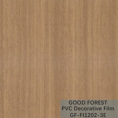 Grano de madera de la película del PVC de la fluidez de la resistencia decorativa del rasguño