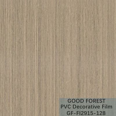 Película decorativa del PVC del tráfico grano de madera del grueso de 0,25 - de 0.60m m
