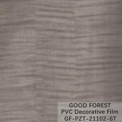 Película decorativa del PVC del tráfico grano de madera del grueso de 0,25 - de 0.60m m